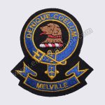 Melville Denique Coelum Clan Badge