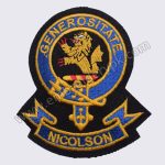 Nicolson Generositate Clan Badge