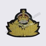 Gold Bullion Cap Badge