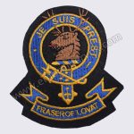 Fraser of lovat Je Suis Prest Clan Badge