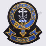 Hannay Per Ardua Ad Alta Clan Badge