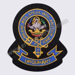 Urquhart Meane Weil Speak Weil And Doe Weil Clan Badge