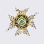 Junxit Amicus Amor 1755 Badge