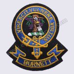 Burnett Virescit Vulnere Virtus Clan Badge