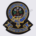 Fraser Of Saltoun All My Hope Is In God Clan Badge