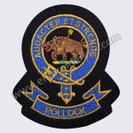 Pollock Audacter Et Strenue Clan Badge