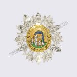 Nelson Order Of St Ferdinand Merito Hand Embroidery Badge
