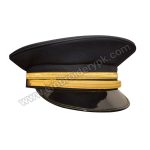 Navy Paris Pilot Cap W. Golden Trim
