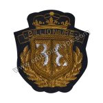 Golden Badges Hand Made Embroidery Badge