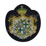 Blazer Badges Custom Ranks Bullion Wire Hand Embroidery Badges Patch High Quality